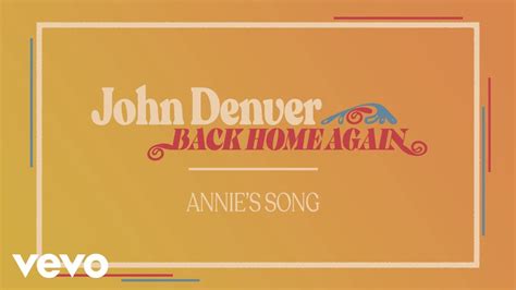 John Denver - Annie's Song Chords - Chordify