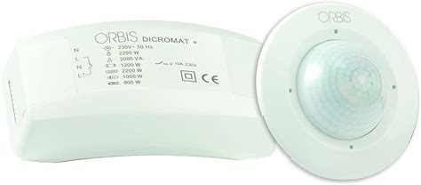 Orbis Dicromat 2 Plus CR 230 V Indoor Ceiling Mounted Motion Sensor