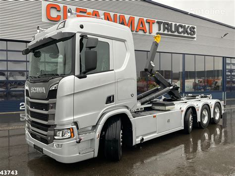 Scania R770 V8 8x2 Euro 6 Retarder Hyvalift 26 Ton NEW AND UNUSED Hook