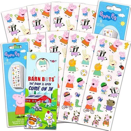 Amazon Stickerland Peppa Pig Stickers 295 Stickers Bundle Door