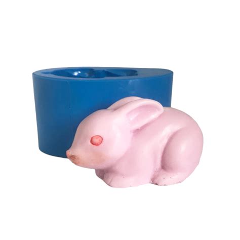 Molde De Silicone Coelho D P Lashimiecia