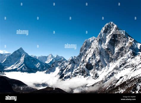 Himalayas Nepal Stock Photo Alamy