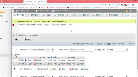Difference Between Two Dates In Mysql Youtube