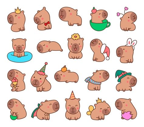 Cartoon Capybara: Over 5,073 Royalty-Free Licensable Stock ...