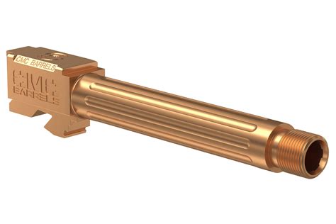 Shop Cmc Triggers Glock 17 Fluted Barrel Threaded Dlc Bronze Hxbn For