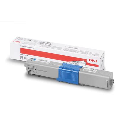 OKI 44469706 C310 C330 Cyan Toner Cartridge 2 000 Pages