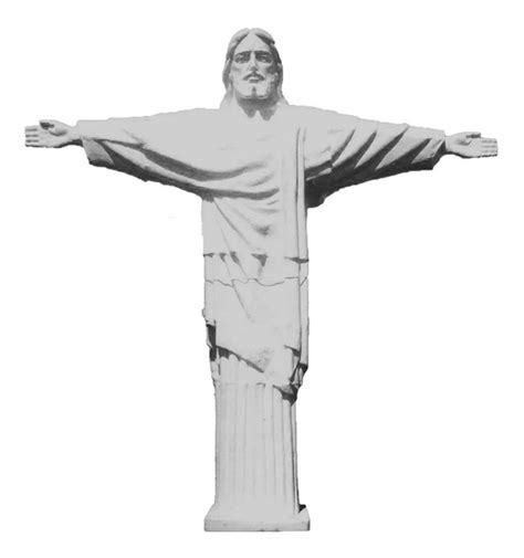 Estatua De Cimento Cristo Redentor Mercadolivre