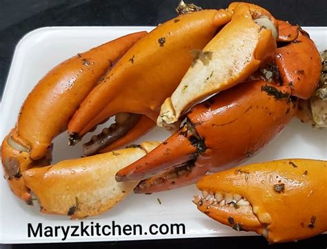 BUTTER GARLIC CRAB - Mary's Kitchen