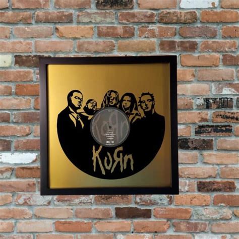 KORN – Laser Cut Vinyl Record – Chunky Monkeyes