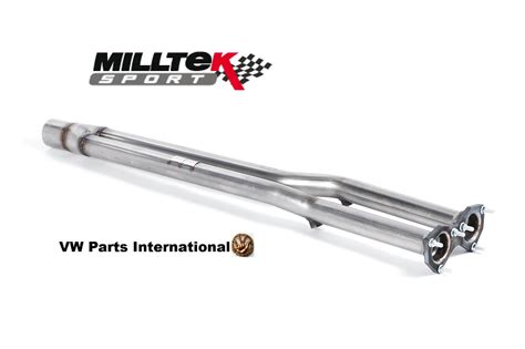 VW Golf MK4 R32 Milltek Sport De Cat Exhaust Pipe New Performance Part ...