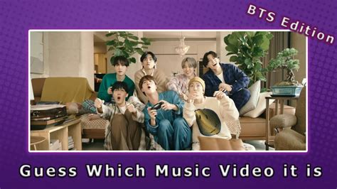 BTS Quiz Guess The BTS Music Video By Their Picture YouTube