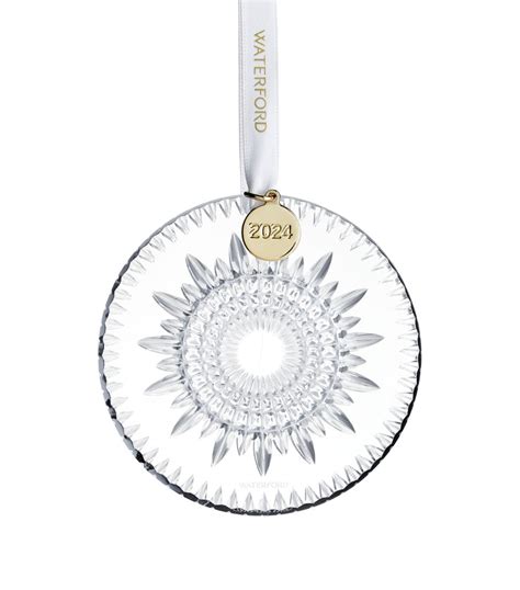 Waterford Clear Crystal New Year Celebration Ornament Harrods Uk