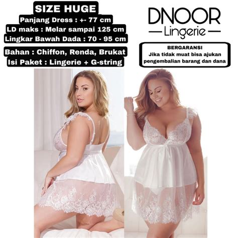 Jual Baju Tidur Lingerie Big Size Jumbo Size M XL XXL 5XL 6XL All