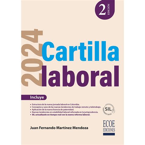 Cartilla Laboral Da Edici N Ecoe Ediciones