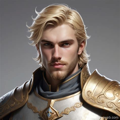 Bgp Aasimar Male Paladin Blonde Hair Light Beard Glowing Sun Sun Eyes Middle Age Prompts