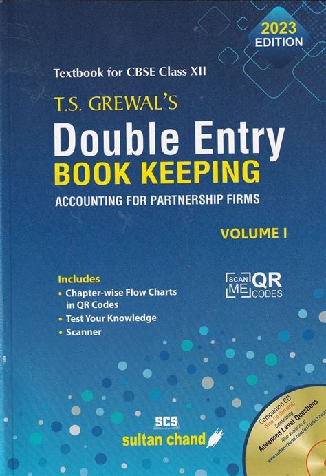 Sultan Chand Double Entry Book Keeping Accounting For Partnership Firms