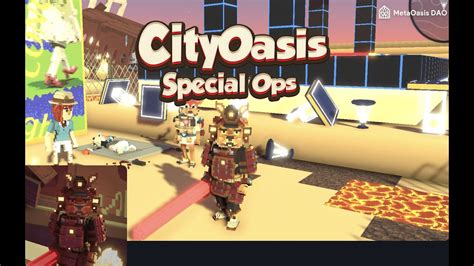 The Sandbox Alpha Season City Oasis Special Ops City