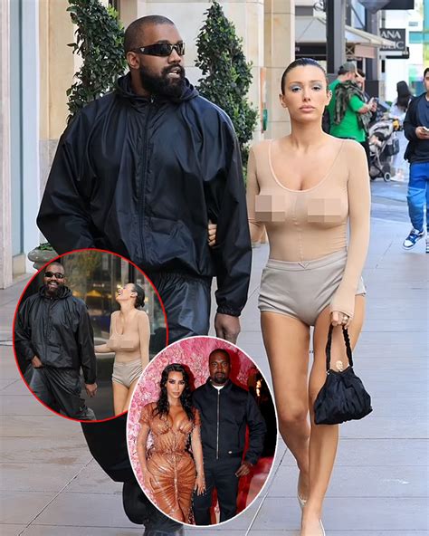 Kanye West’s wife Bianca Censori goes braless beneath sheer top in