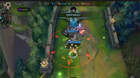 Caitlyn Intense Battle With Samira Pentakill Vs Quadrakill Wildrift