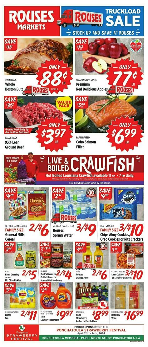 Rouses Markets Weekly Circular From April 10