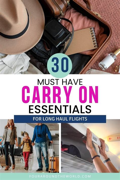 30 Must Have Carry On Essentials For Long Flights