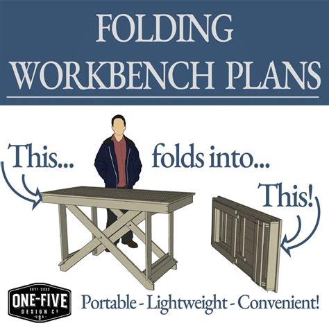 Folding Workbench Plans Portable Bench Plans Portable Workbench PDF ...