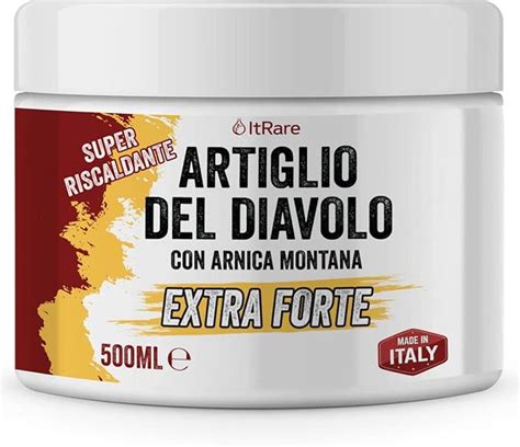 CONFEZIONE XXL 500ml Artiglio Del Diavolo Pomata Gel Con Arnica