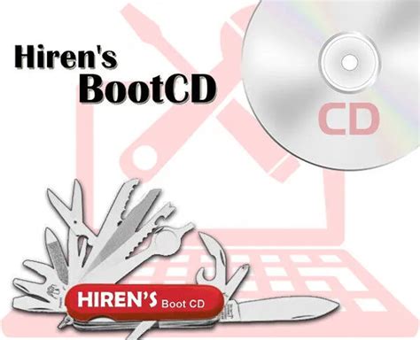 HIREN'S HIRENS BOOT Repair Recovery Tool Password Reset XP 7 8 10 11 CD ...