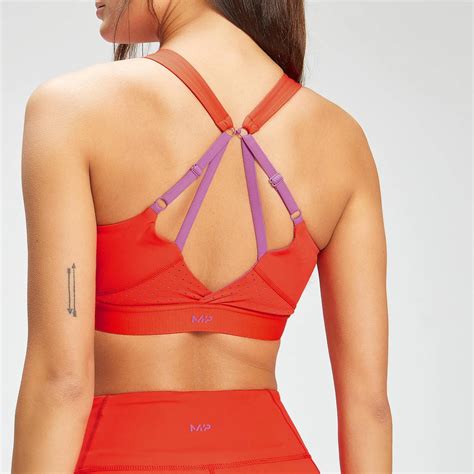 Mp Womens Power Ultra Sports Bra Fireorchid Mp