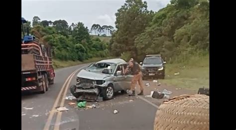 Mulher Morre Ap S Camionete Capotar Na Prc