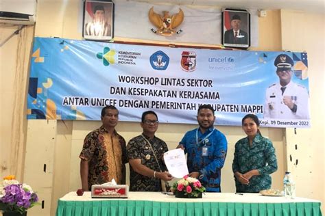 PJ Bupati Mappi Apresiasi Langkah UNICEF Yang Berkolaborasi Dengan