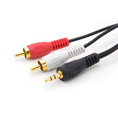 Cabo P2st X 2 Plug Rca Dourado 1 50m Star Cable Shopee Brasil