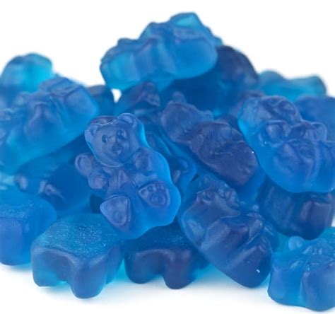 Blue Gummi Bears 2lb Bag, Sweet Blue Raspberry Candy - Walmart.com