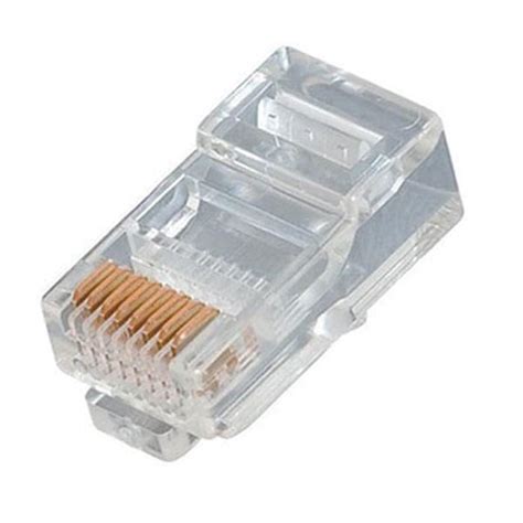 Jual RJ45 CONNECTOR KONEKTOR RJ45 UTP LAN CAT 5E GOOD QUALITY ISI 100x