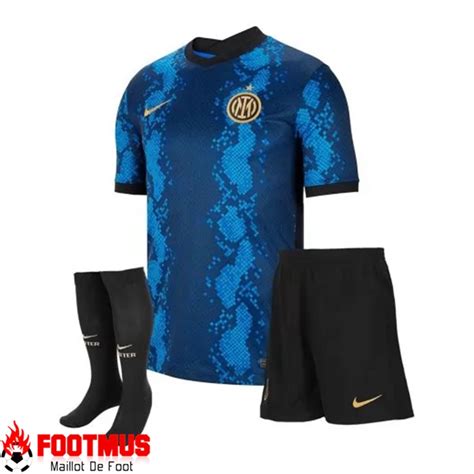 Faire Nouveau Maillot De Foot Inter Milan Enfant Exterieur