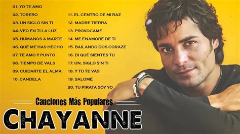 Chayanne Sus Mejores Canciones Romanticas GRANDES EXITOS DE CHAYANNE