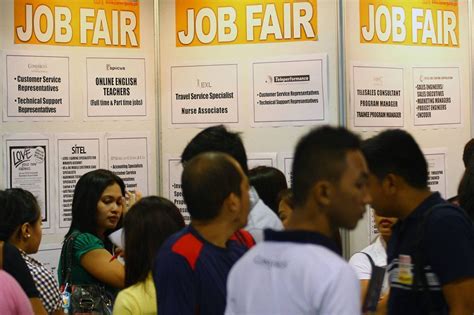 Unemployment Rate Declines The Manila Times