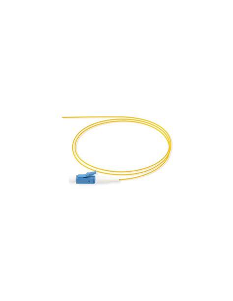 Pigtail LC UPC Semi tight buffer 1m 900 µm G652D PIGTAILS MONOMODO