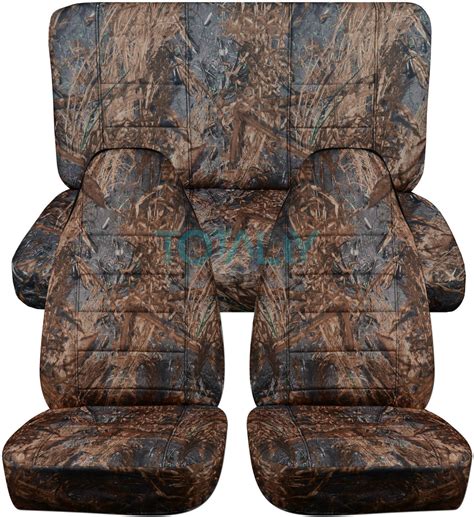 Camouflage Car Seat Covers Full Set Semi Custom Tree Digital 16