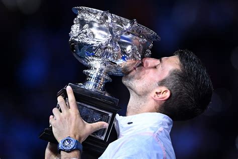 Open DAustralie Novak Djokovic Remporte Son 22e Titre Du Grand