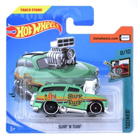 Hot Wheels Surf N Turf zöld kisautó 1 64 Mattel Kockamanó