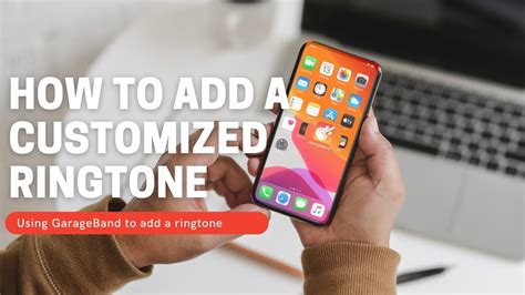 How To Add A Ringtone On An Iphone Using Garageband Youtube