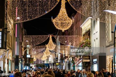 Grafton Street Christmas Lights Photos and Premium High Res Pictures ...