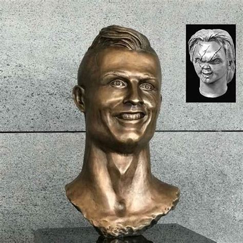 La Estatua De Cristiano Ronaldo Provoca Memes Masmedio