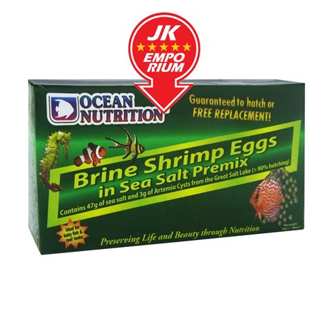 Ocean Nutrition Brine Shrimp Eggs G Artemia Cysts Bbs Aquarium Baby