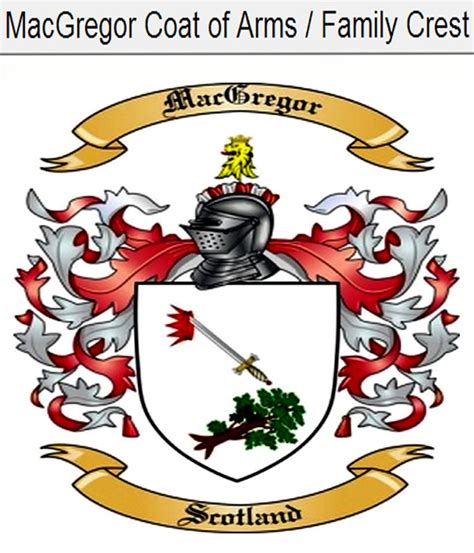 Macgregor Coat Of Arms By Danielleehawk On Deviantart