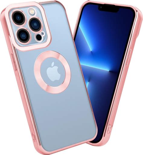 Cadorabo Tpu H Lle Chrome Mit Kameraschutz F R Apple Iphone Pro Max