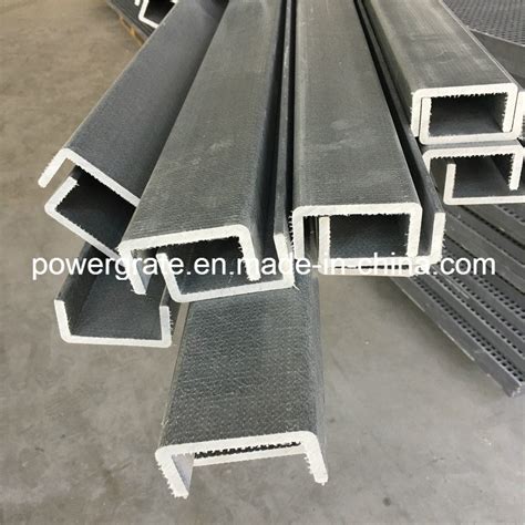 High Strength FRP Pultrusion Profiles Fiberglass Profile FRP Channel