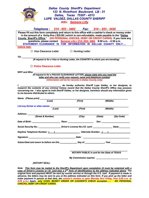 Texas Police Clearance Certificate Fill Online Printable Fillable Blank Pdffiller