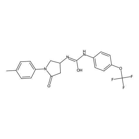 Buy 1 5 Oxo 1 P Tolyl Pyrrolidin 3 Yl 3 4 Trifluoromethoxy Phenyl